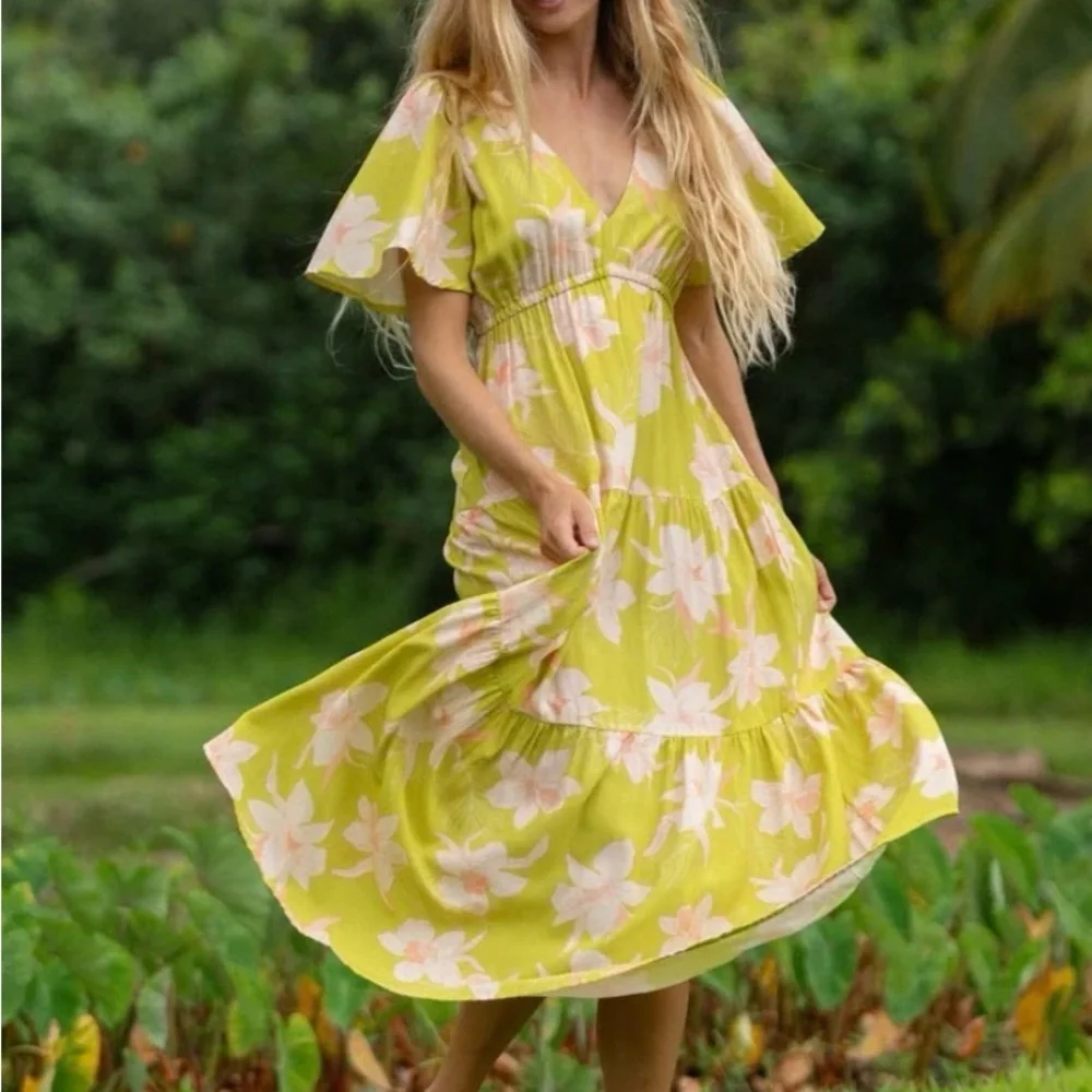 Yireh Mariana Dress in Isle Orchid (Melon) - Picture 4 of 10